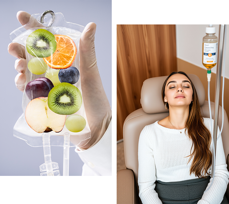 Inner Beauty Iv Therapy at Refine Skin and Body Clinic.